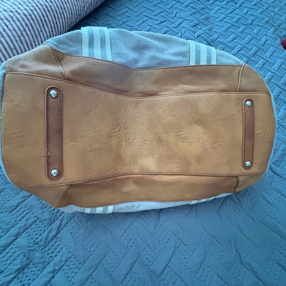 Pottery Barn striped diaper baby bag - Picture 6 of 6